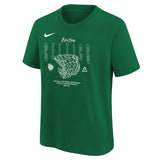 Nike Celtics Courtside Max90 Kids NBA T-Shirt