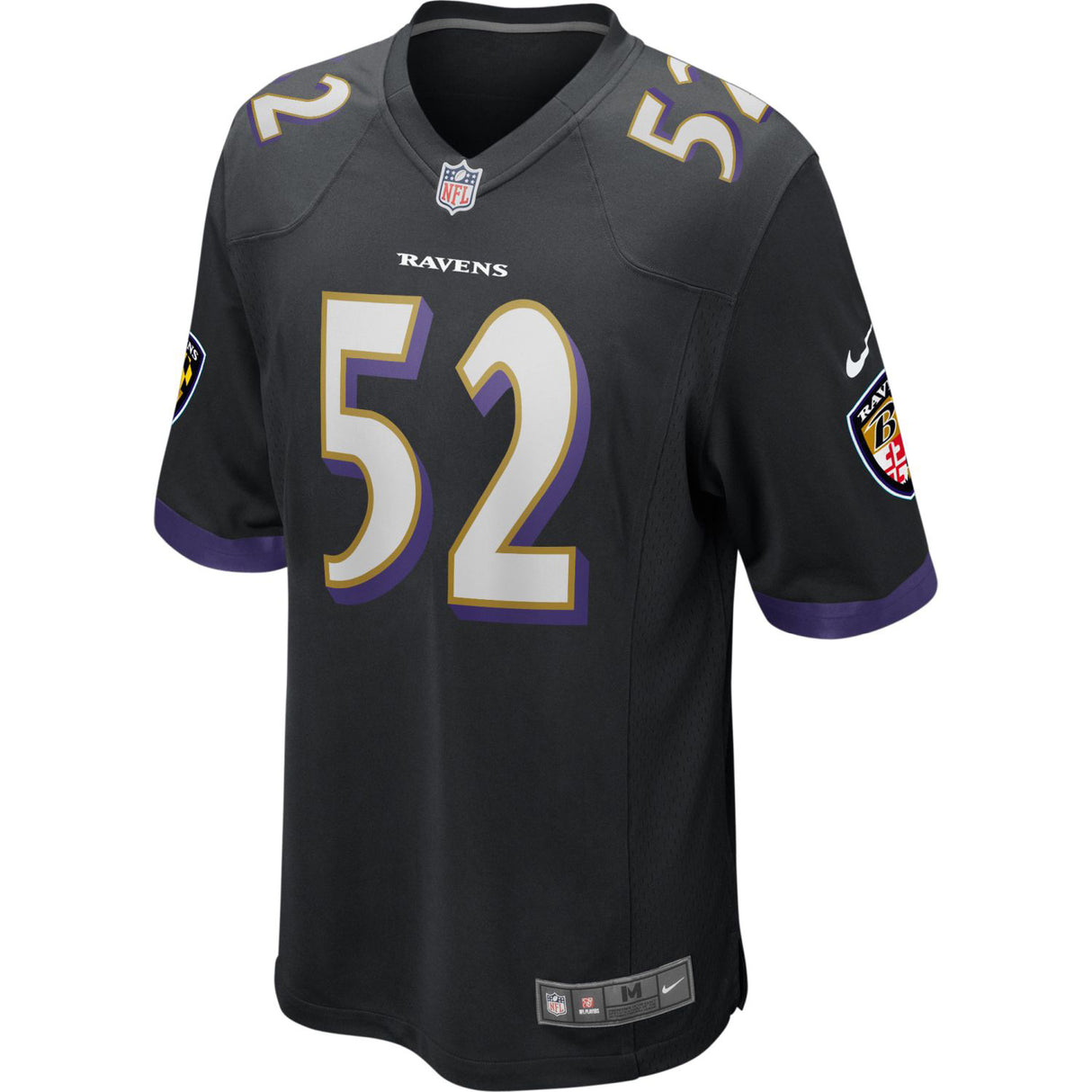 Nike NFL Ravens Lewis 52 Alternate Game Jersey