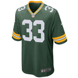 Nike NFL Packers Aaron Jones 33 Game Jersey