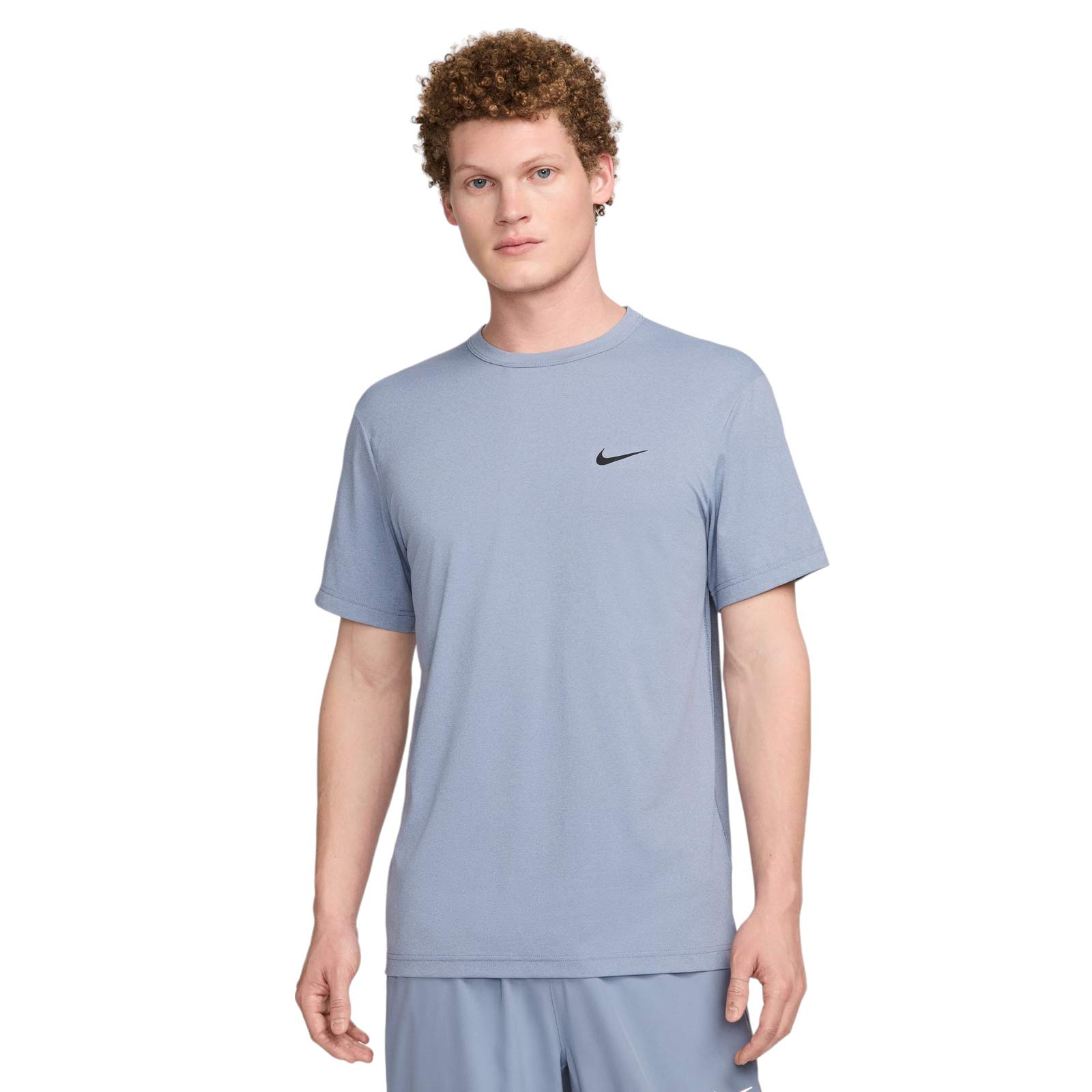 Nike Dri FIT UV Hyverse Mens Short Sleeve Fitness Top