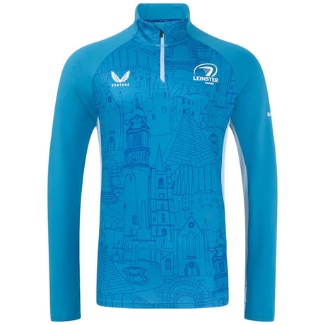 Castore Leinster 2024/25 Matchday Long Sleeved 1/4 Zip Top