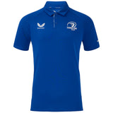 Castore Leinster Rugby 2024/25 Pro Media Mens Short Sleeved Polo Shirt