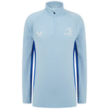 Castore Leinster Rugby 2024/25 Pro Players Kids Long Sleeved 1/4 Zip Midlayer Top