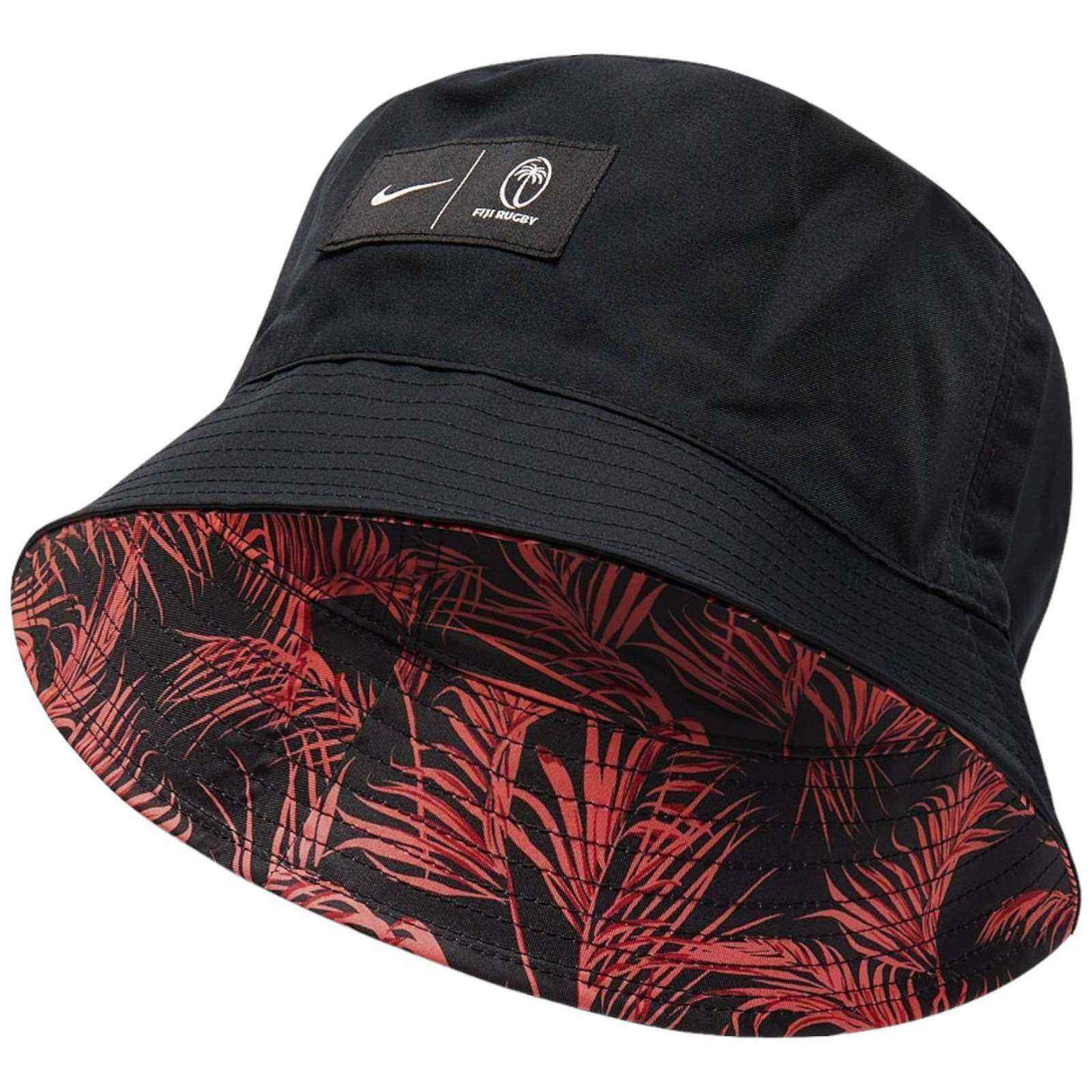 Nike Fiji 24 Reverse Bucket Hat Black / Floral