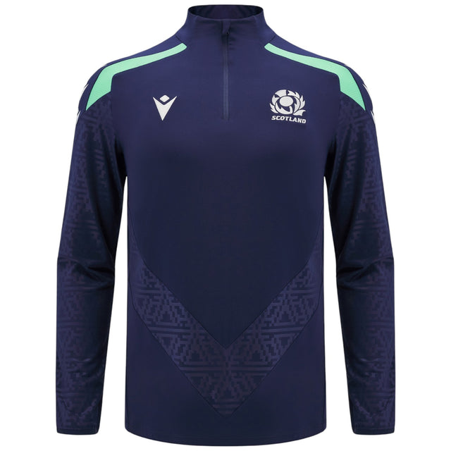 Macron Scotland Rugby 2024/25 Half-Zip Training Top