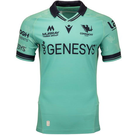 Macron Connacht Rugby 2024/25 Euro Pro Short Sleeved Jersey