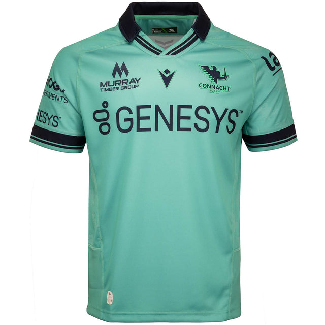 Macron Connacht Rugby 2024/25 Euro Short Sleeved Jersey