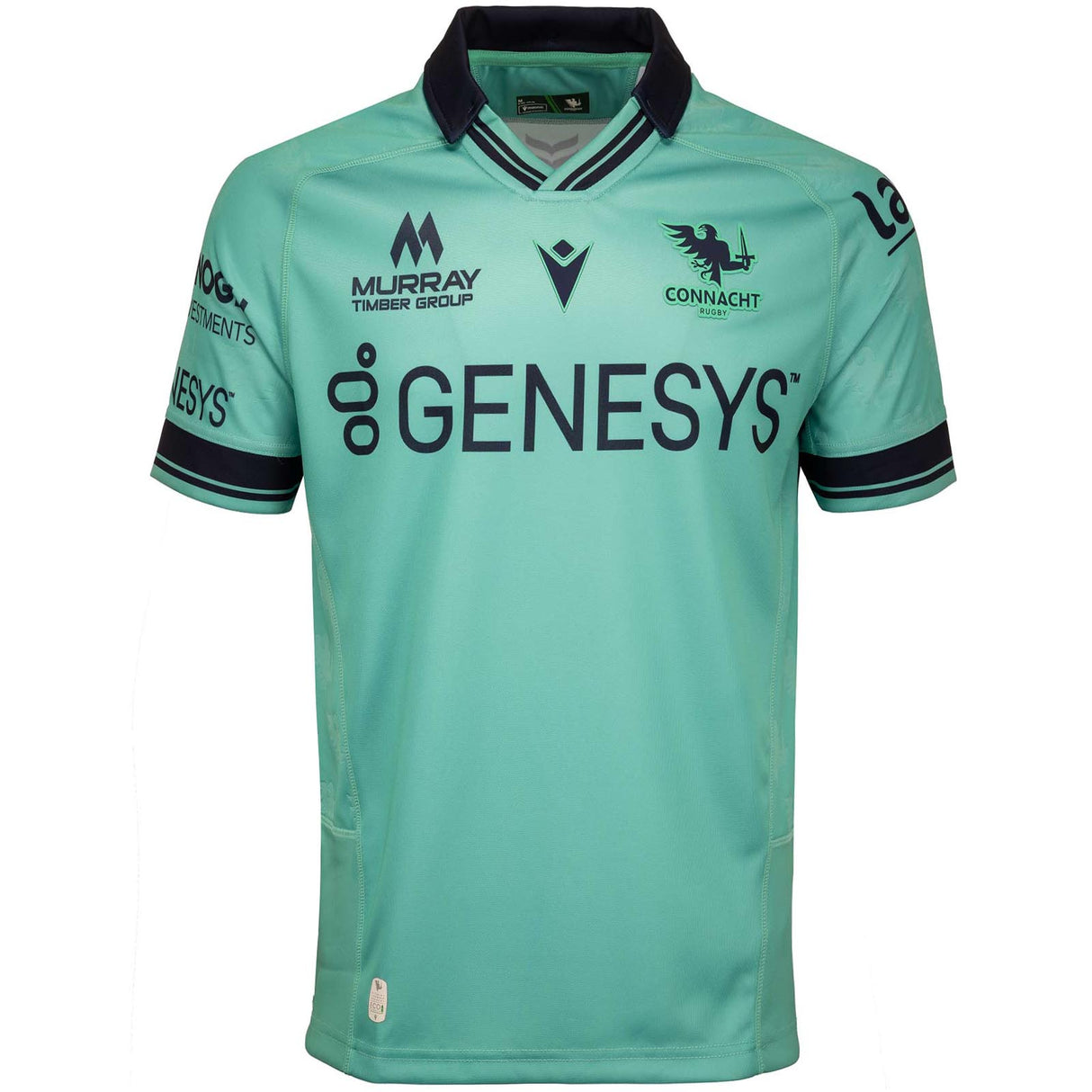 Macron Connacht Rugby 2024/25 Euro Kids Short Sleeved Jersey