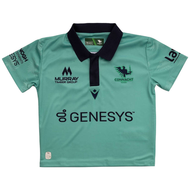 Macron Connacht Rugby 2024/25 Euro Infant Short Sleeved Jersey