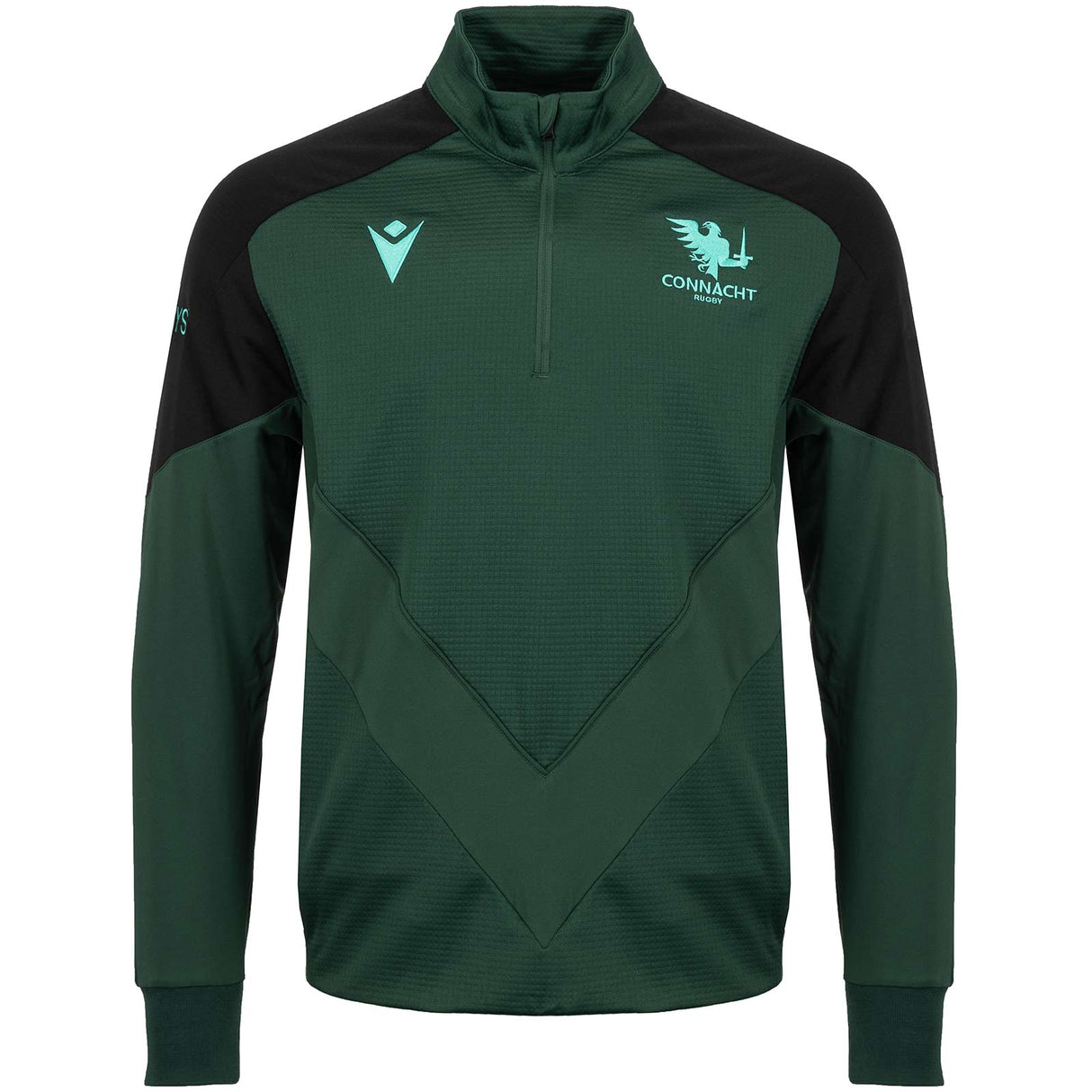 Macron Connacht Rugby 2024/25 Quarter Zip Travel Top