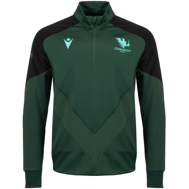 Macron Connacht Rugby 2024/25 Quarter Zip Travel Top