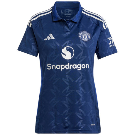 adidas Manchester United 2024/25 Womens Short Sleeved Away Jersey