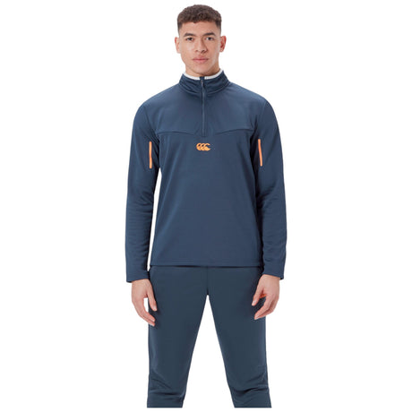 Canterbury Mens Quarter-Zip Fleece Top