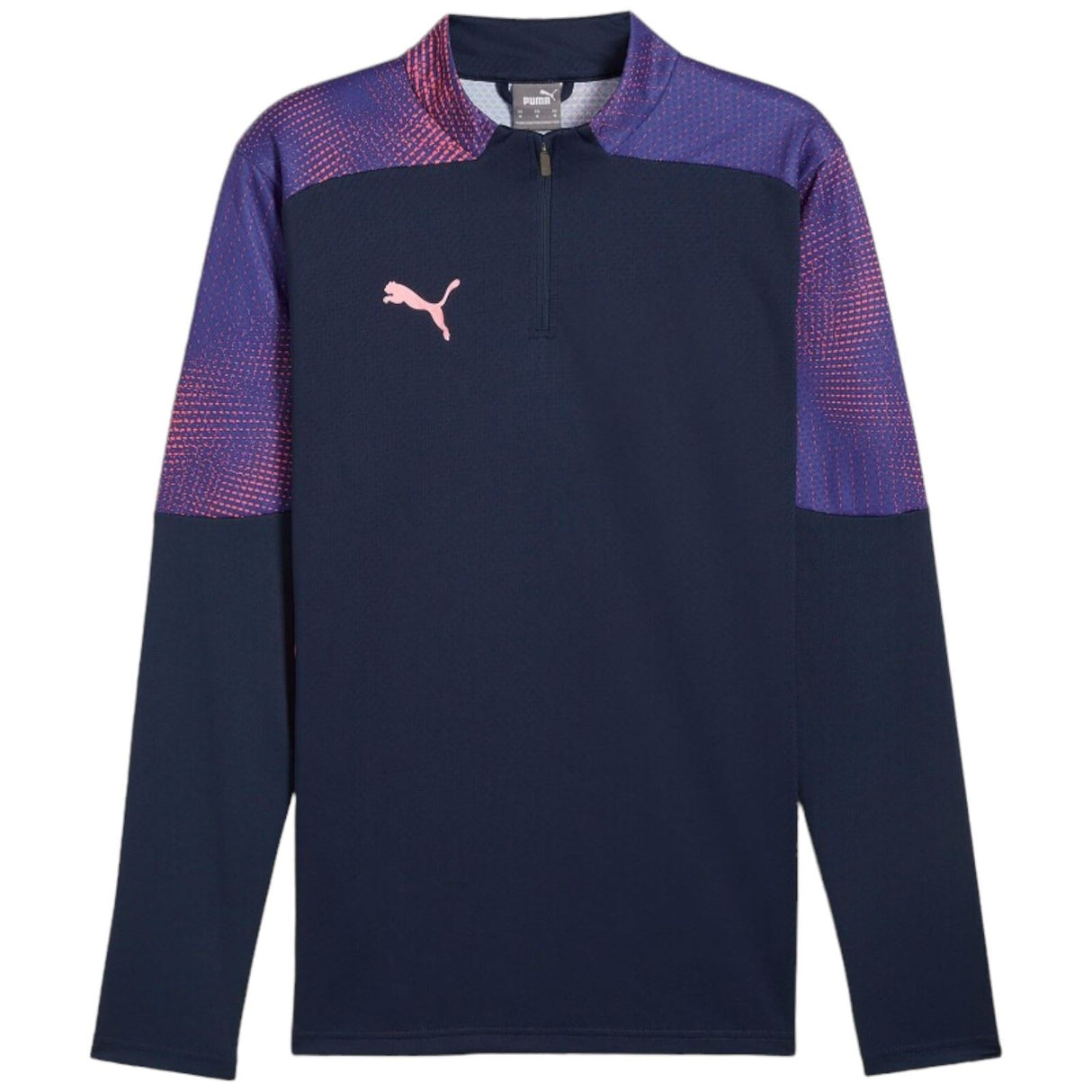 Puma individual Final Quarter Zip Mens Long Sleeved Top