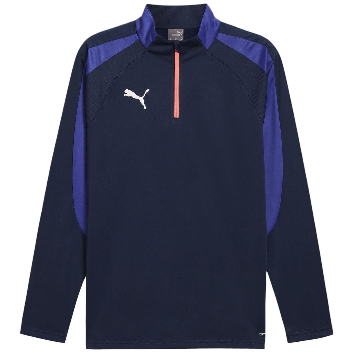 Puma Individual Liga Quarter Zip Mens Long Sleeved Top