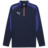 Puma Individual Liga Quarter Zip Mens Long Sleeved Top