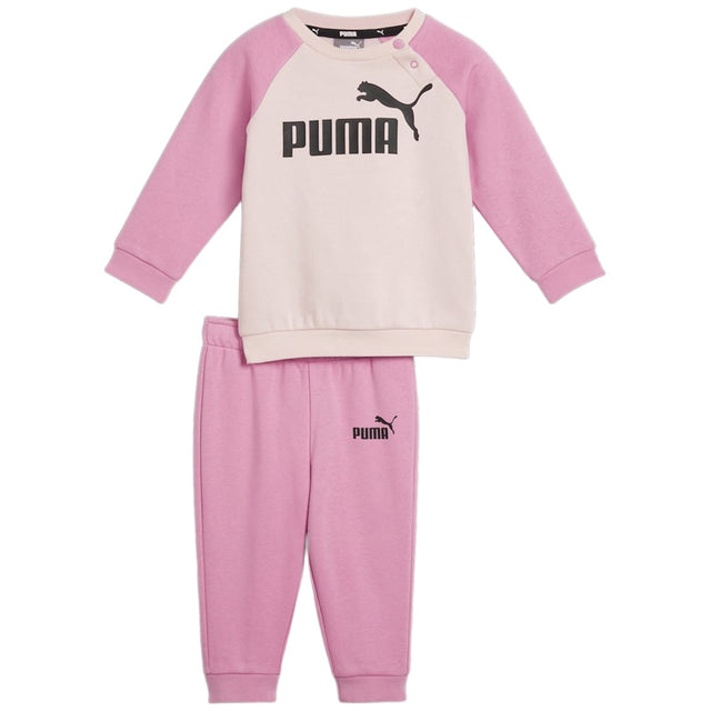 Puma Minicats Essentials Raglan Girls Jogger Set