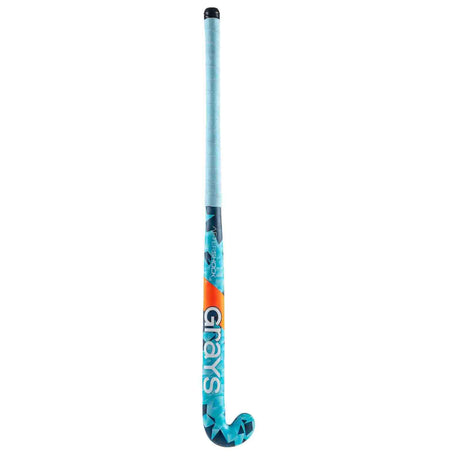 Grays Aftershock Ultrabow Junior Hockey Stick Navy/Sky