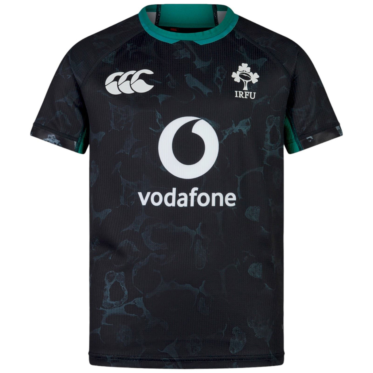 Canterbury IRFU 2024/25 Kids Short Sleeved Pre-Game Rugby Jersey