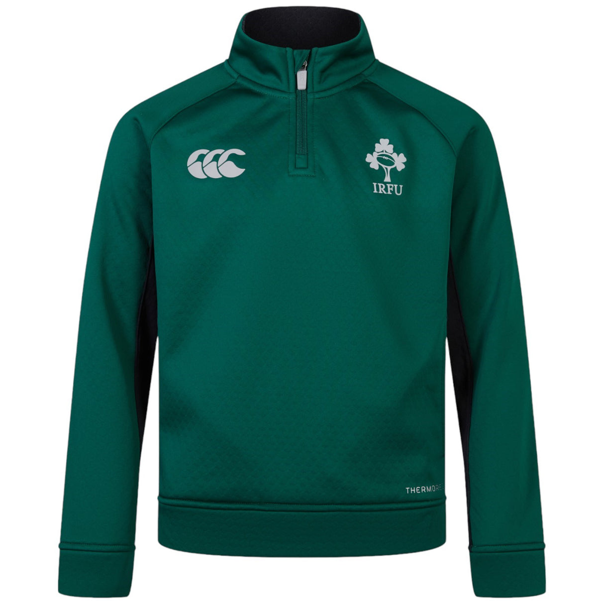 Canterbury IRFU Rugby 2024/25 Kids Long Sleeved 1/4 Zip Training Top