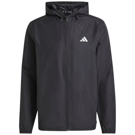 adidas Gym 3-Stripes Full Zip Mens Windbreaker 