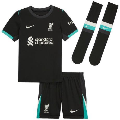 Nike Liverpool FC 2024/25 Stadium Away Kids 3-Piece Kit