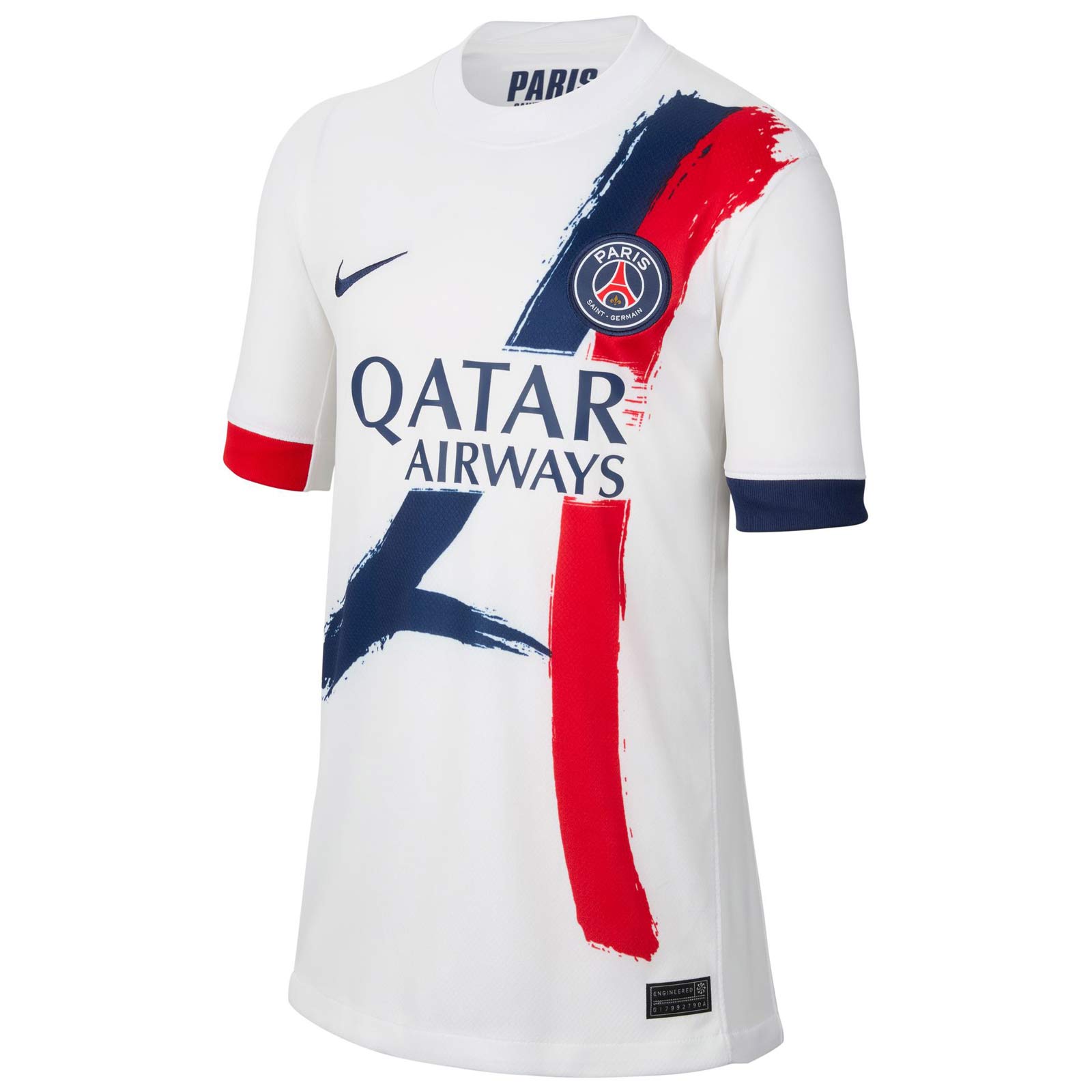 Nike Paris Saint Germain 2024 25 Stadium Away Dri FIT Soccer Kids Jers