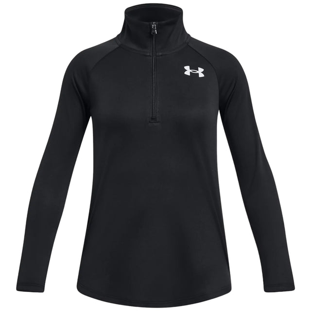 Under Armour Tech Graphic 1/2 Zip Girls Long Sleeved Top