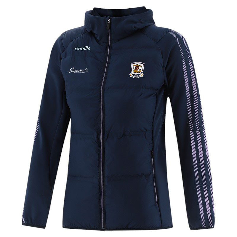 O'Neills Galway GAA Dynamo Womens Hooded Padded Jacket