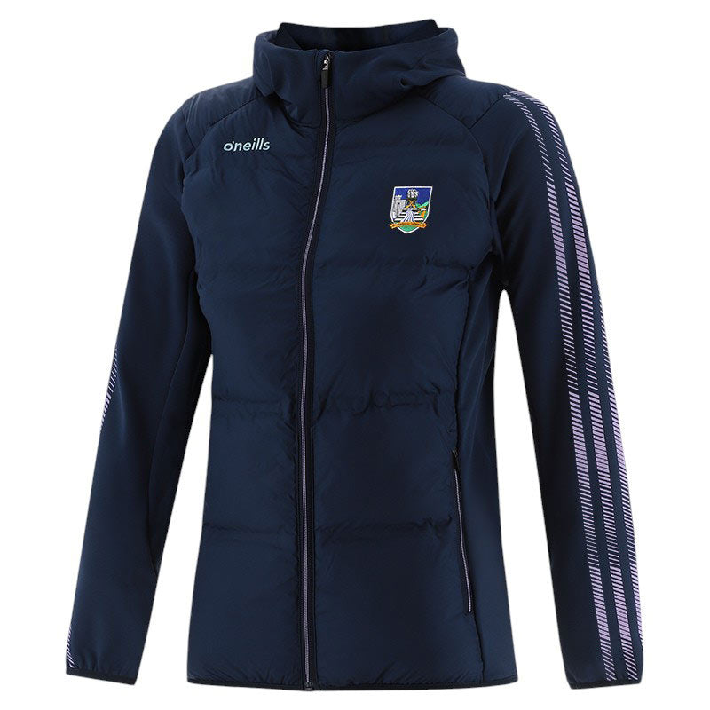 O'Neills Limerick GAA Dynamo Womens Hooded Padded Jacket