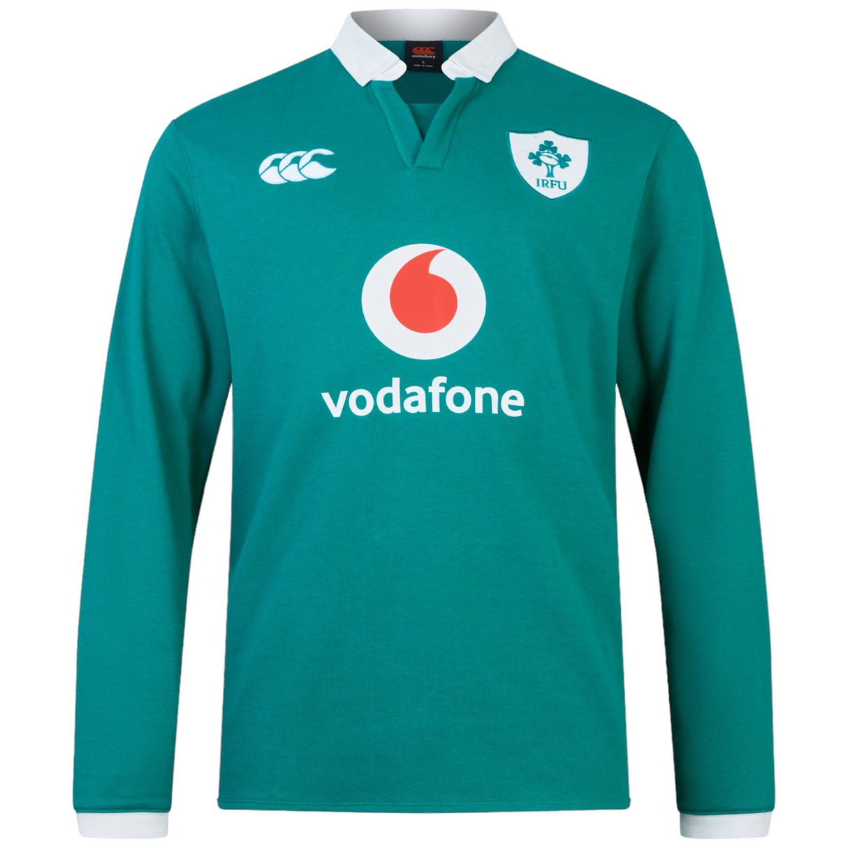 Canterbury IRFU 2024/25 Long Sleeved Classic Home Rugby Jersey