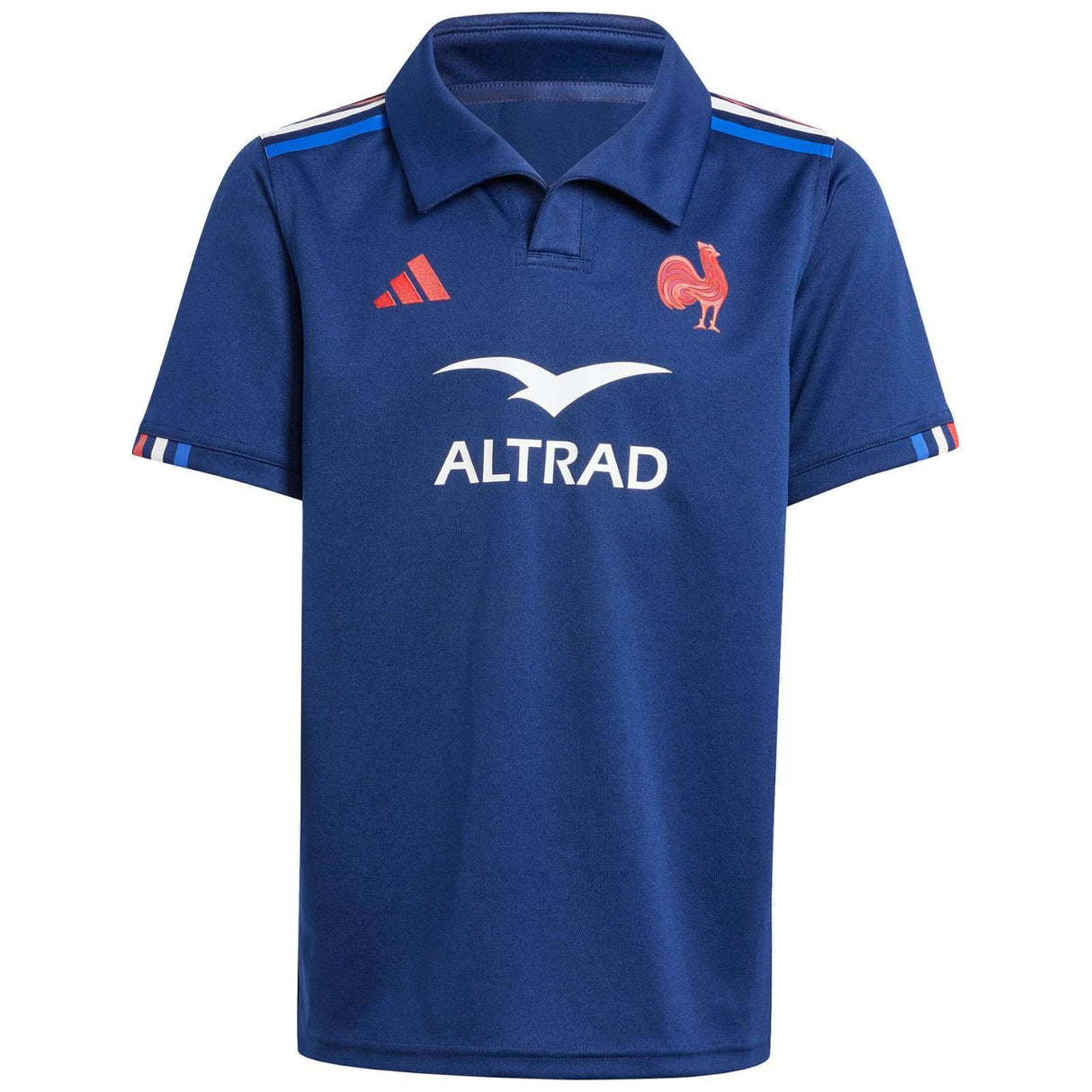 adidas France 2024/25 Kids Short Sleeved Rugby Home Jersey