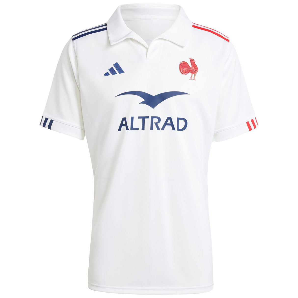 adidas France 2024/25 Short Sleeved Rugby Away Jersey