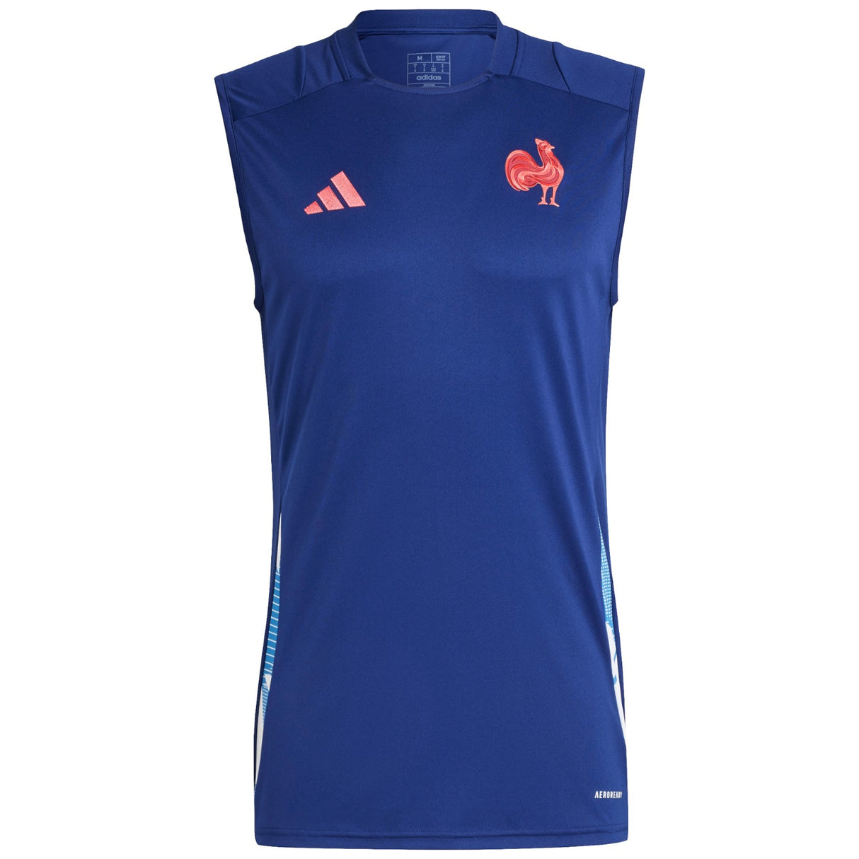 adidas France 2024/25 Rugby Training Sleeveless Singlet