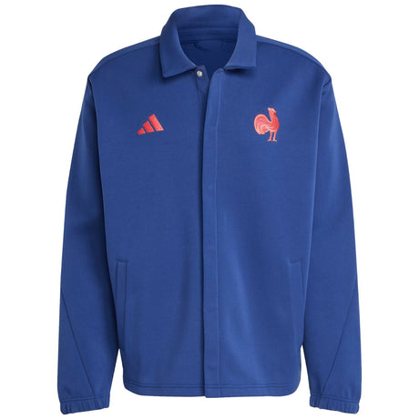 adidas France 2024/25 Full-Zip Rugby Leisure Jacket