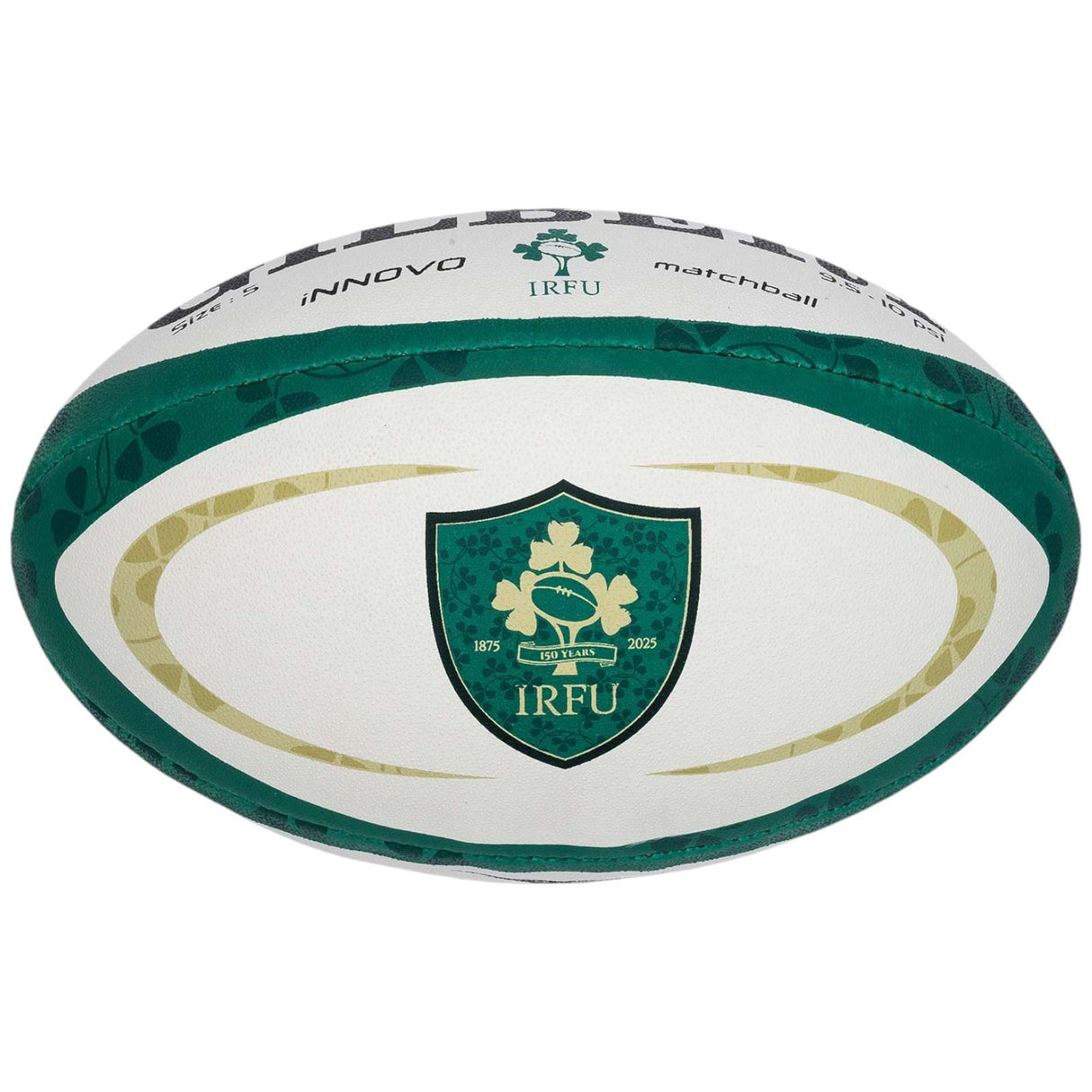 Gilbert IRFU Ireland Rugby 150th Innovo Match Ball - Size 5