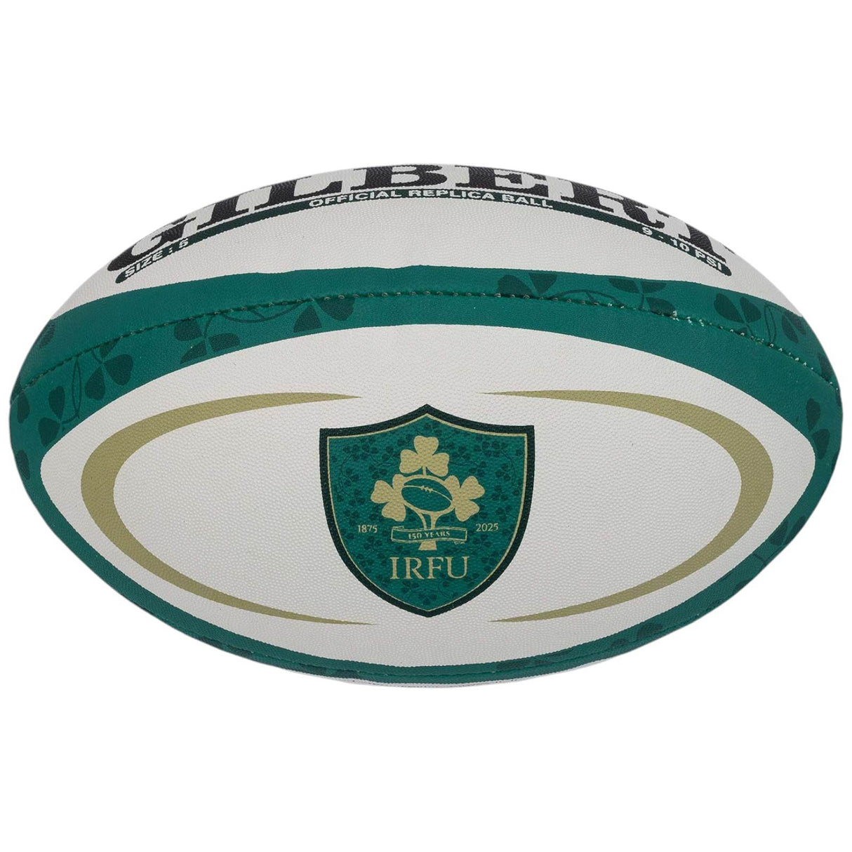 Gilbert IRFU Ireland Rugby 150th Replica Match Ball - Size 5