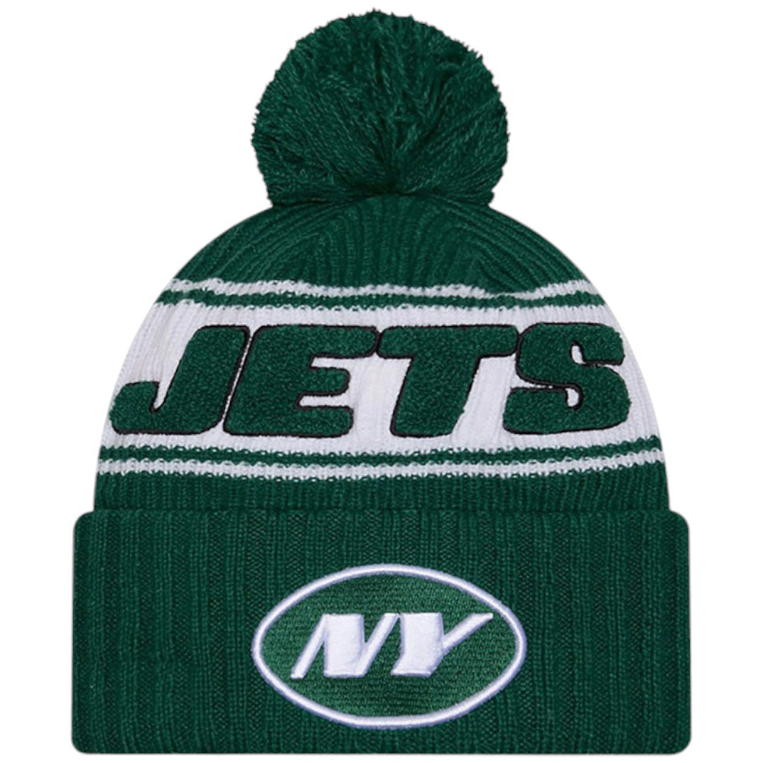 New Era NFL Jets 24 Bobble Hat Black