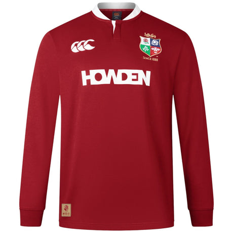 Canterbury British & Irish Lions Rugby 2024/25 Classic Long Sleeved Jersey