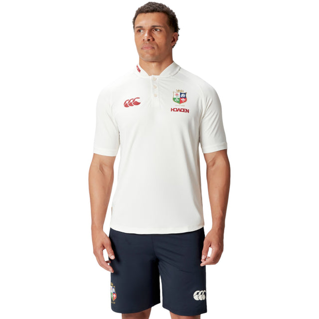 Canterbury British & Irish Lions Rugby 2024/25 Mens Short Sleeved Polo Shirt