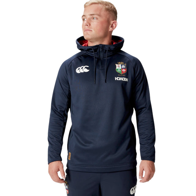 Canterbury British & Irish Lions Rugby 2024/25 Mens Half-Zip Hoodie