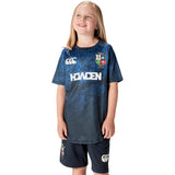 Canterbury British & Irish Lions Rugby 2024/25 Superlight Kids Short Sleeved T-shirt