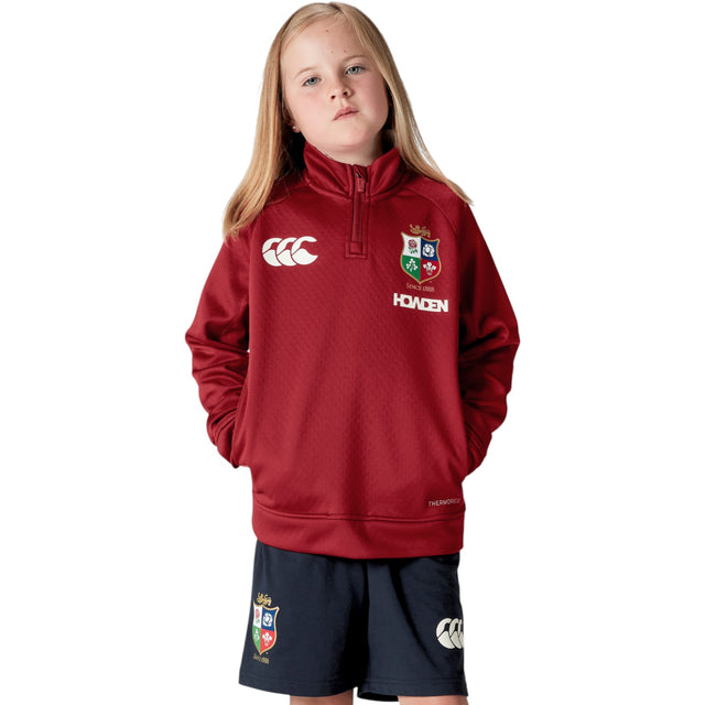 Canterbury British & Irish Lions Rugby 2024/25 Kids Half-Zip Fleece