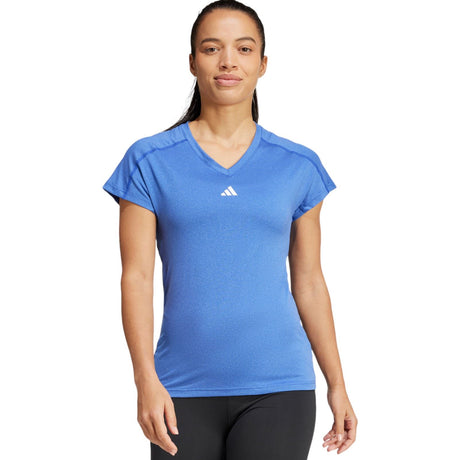 adidas Train Essentials Womens Short Sleeved V-Neck T-Shirt