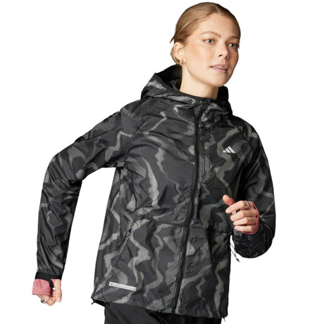 adidas Ultimate WIND.RDY Womens Full-Zip Running Jacket