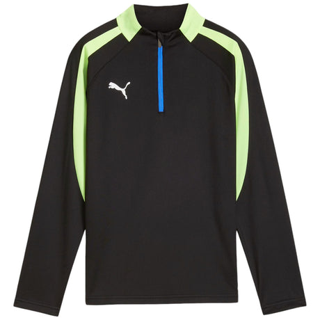 Puma Individual Liga Kids Long Sleeved 1/4 Zip Top