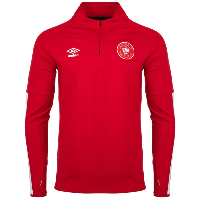 Umbro Sligo Rovers Football 2024/25 Kids Half-Zip Mid-Layer Top