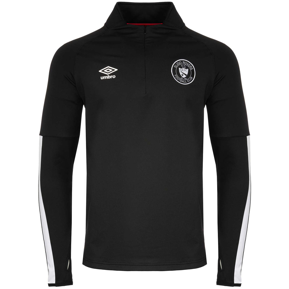 Umbro Sligo Rovers Football 2025 Kids Half-Zip Mid-Layer Top