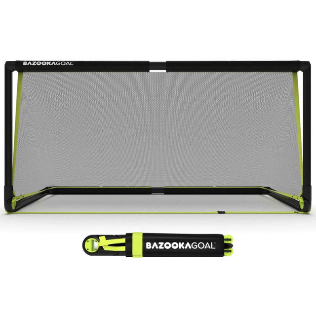 BazookaGoal Football Goal Black 6 x 3