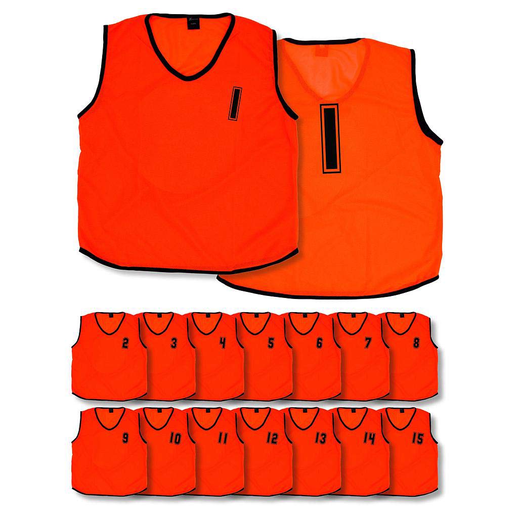 Precision Infant Mesh 1 - 15 Train Bibs Orange